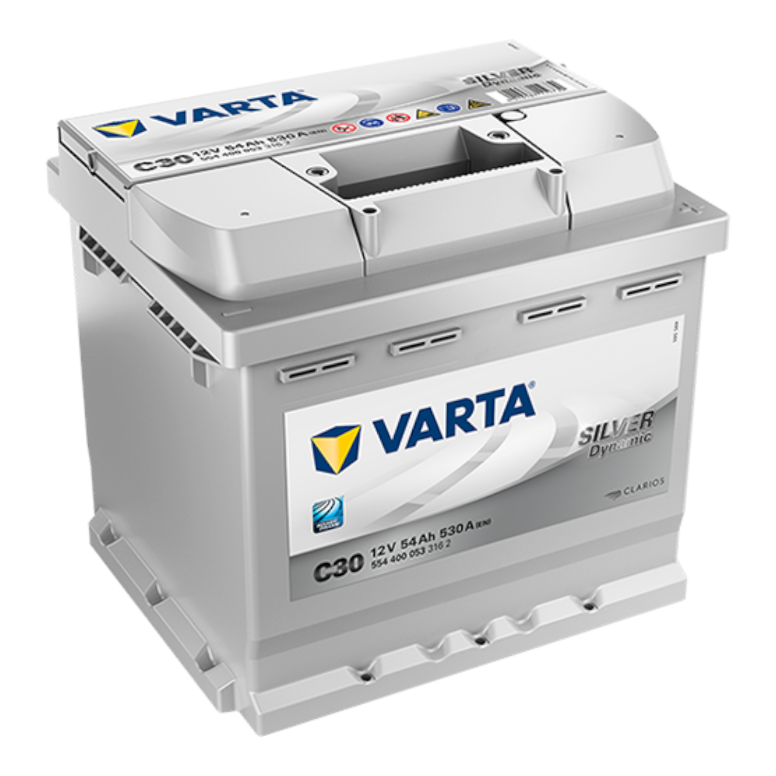 BATTERIA VARTA SILVER DYNAMIC C30 54Ah 530A